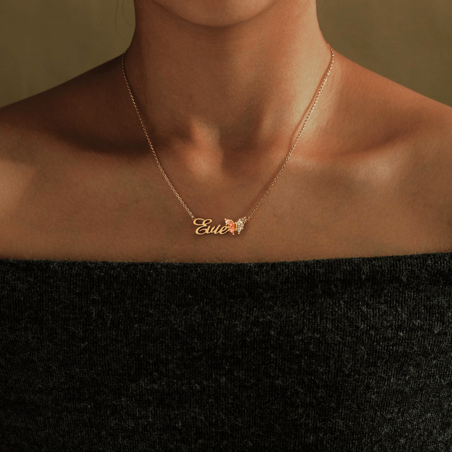 Butterfly Wrap Ring, Personalized Gemstone, Mother's Day Gift, Holiday Gift