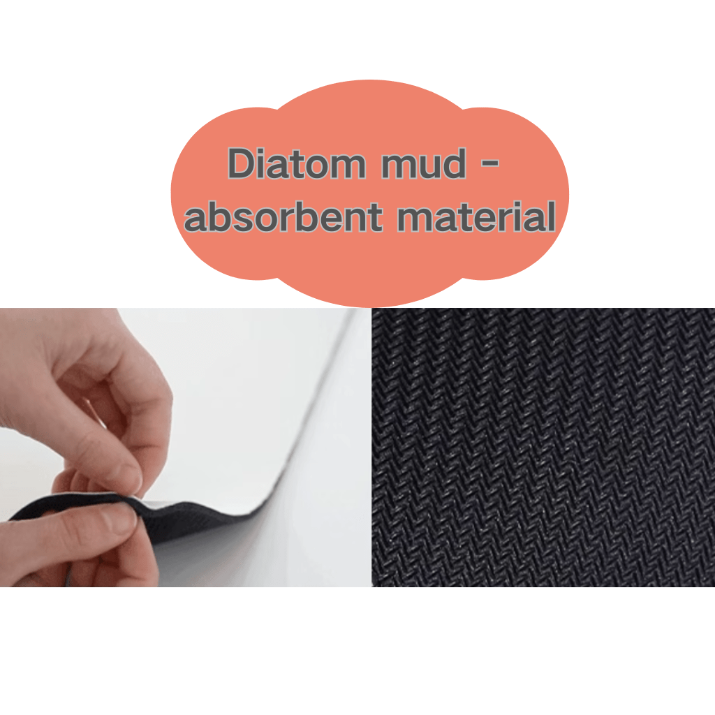 Custom pet absorbent waterproof placemat diatom mud pvc imitation leather quick drying