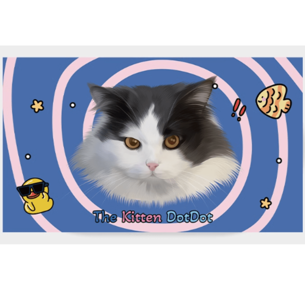 Custom pet absorbent waterproof placemat diatom mud pvc imitation leather quick drying