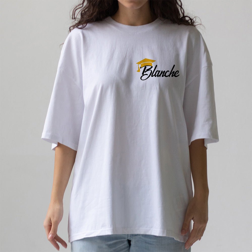 Customized 2025 graduation T-shirts, customized name graduation gifts, graduation souvenirs