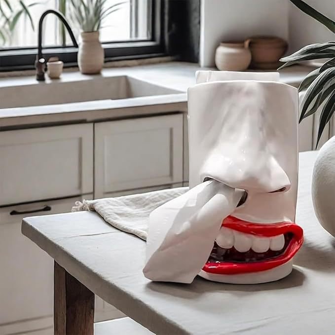Funny tissue paper holder, tissue box, ornaments