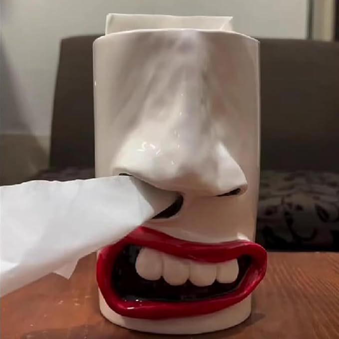 Funny tissue paper holder, tissue box, ornaments
