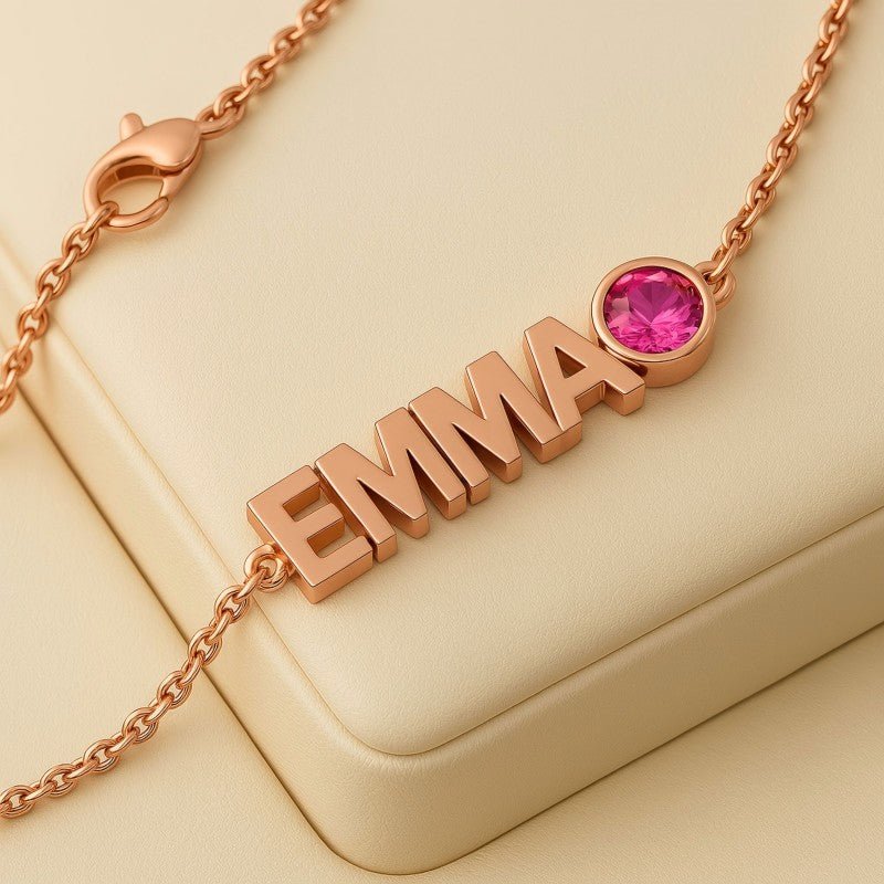Personalized birthstone necklace, Mother's Day gift, holiday gift