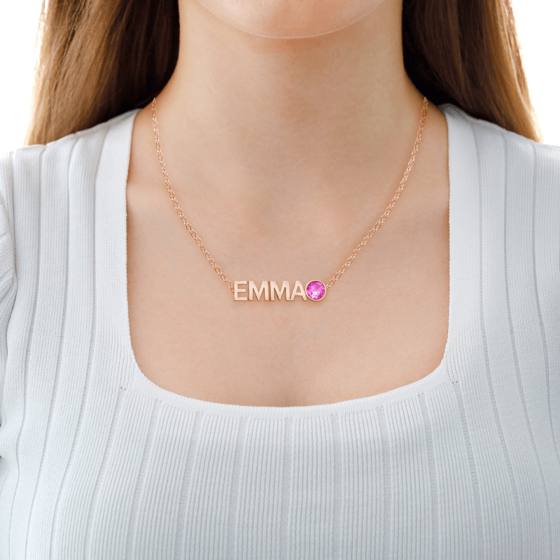 Personalized birthstone necklace, Mother's Day gift, holiday gift