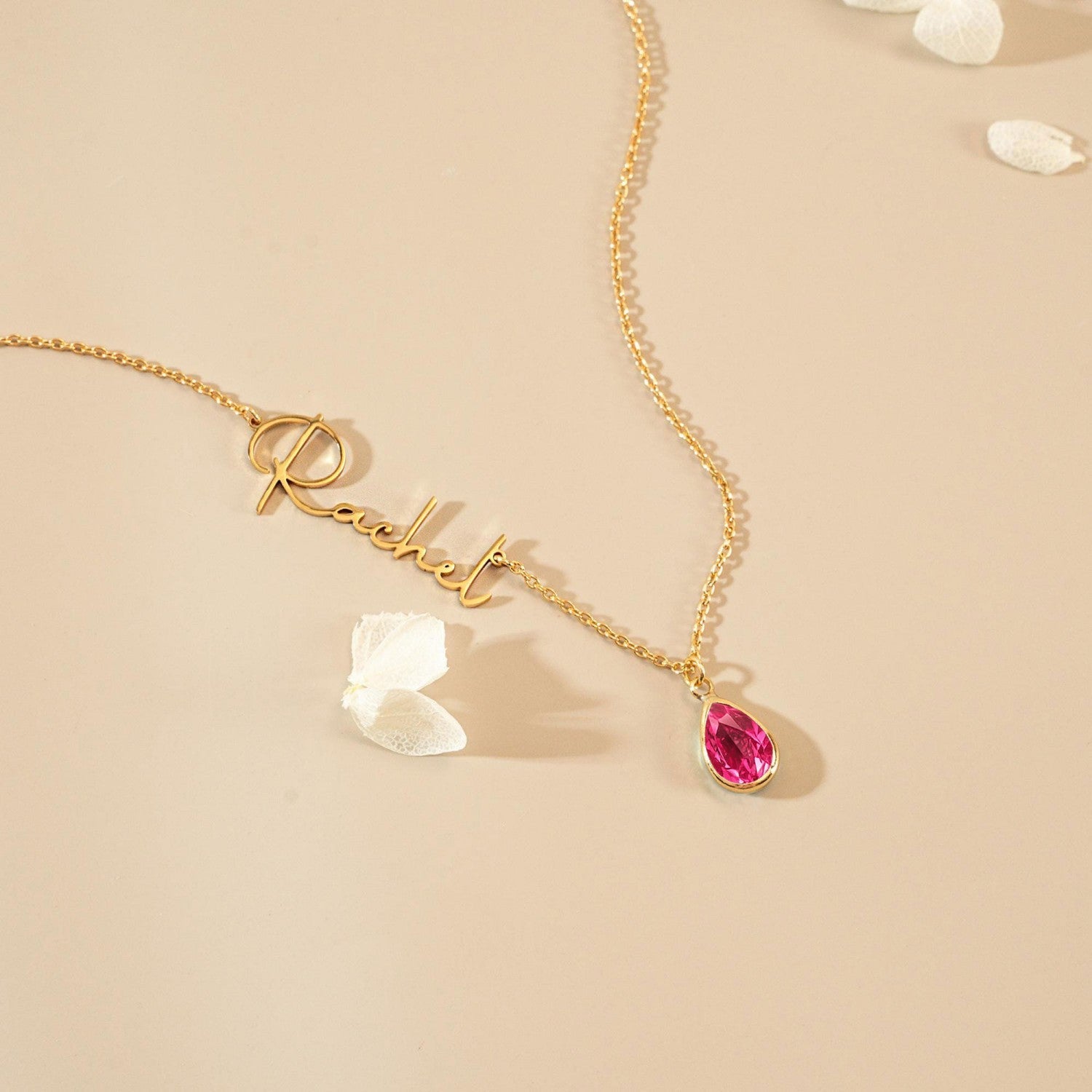 Personalized name necklace, customized birthstone and name, Mother's Day gift, holiday gift