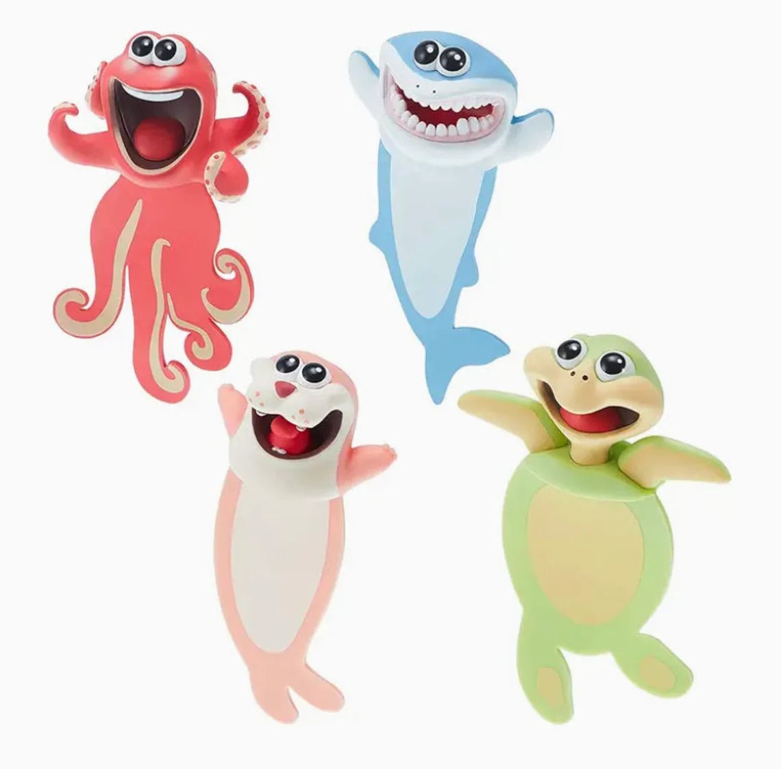 Squashed Animal Wacky Bookmarks
