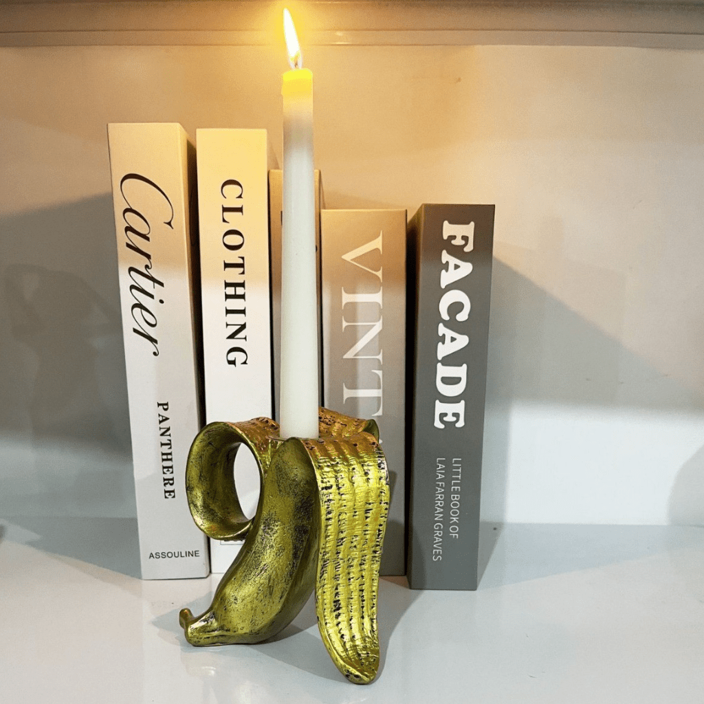 Creative Banana Aromatherapy Candle Holder
