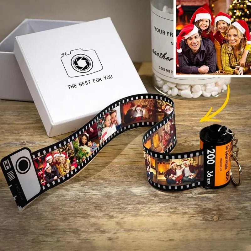 Customized color camera film, keychain, romantic customized gift
