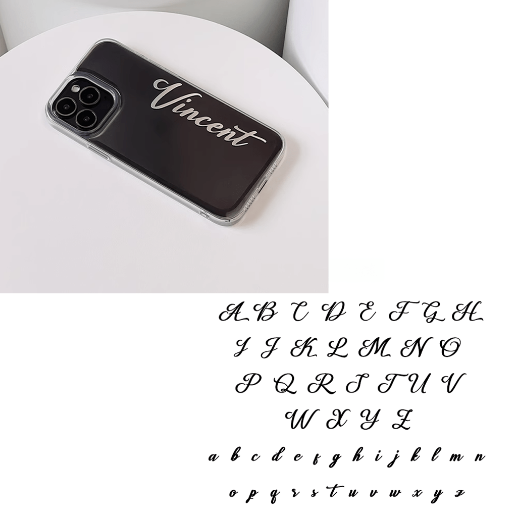 Customized name phone case, multiple models to choose from