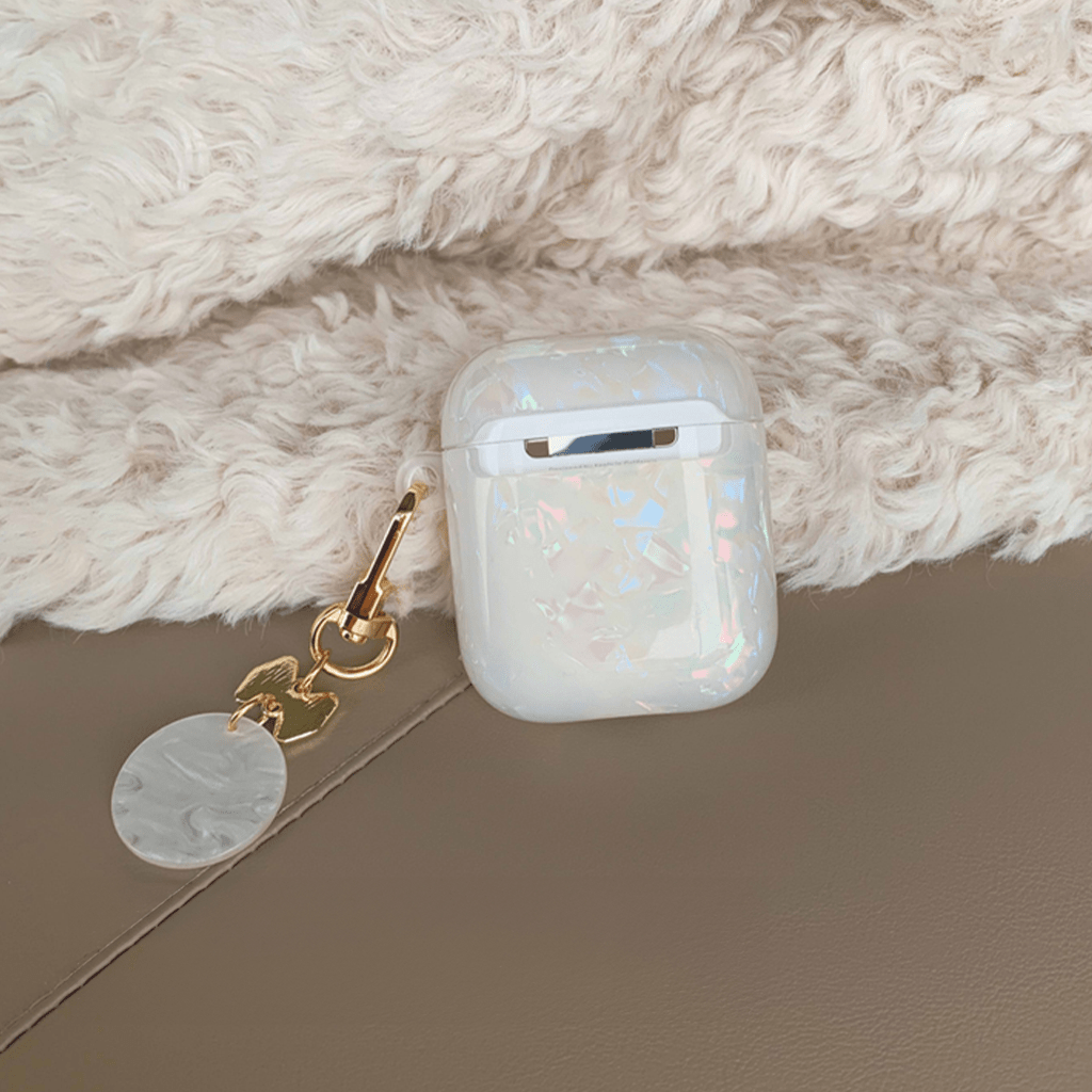 Customized name shell pattern AirPods protective case