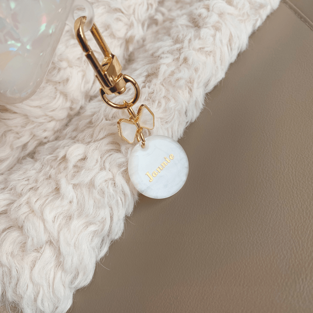 Customized name shell pattern AirPods protective case