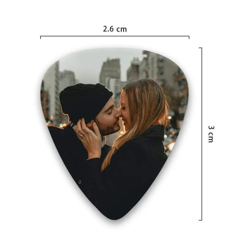Customized Personalized Guitar Photo Picks, Customized Guitar Photo Picks for Boyfriend