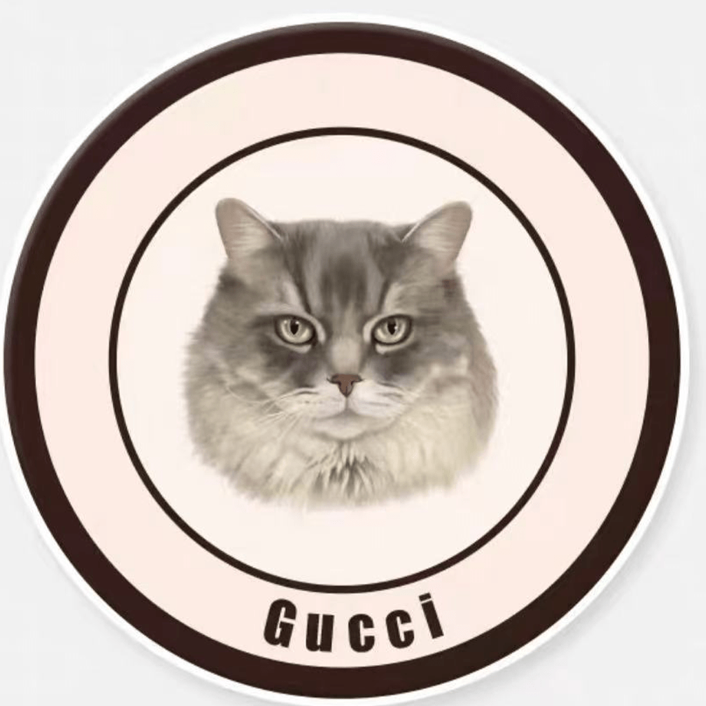 Customized pet illustration hand-painted surrounding carpet velvet soft and comfortable