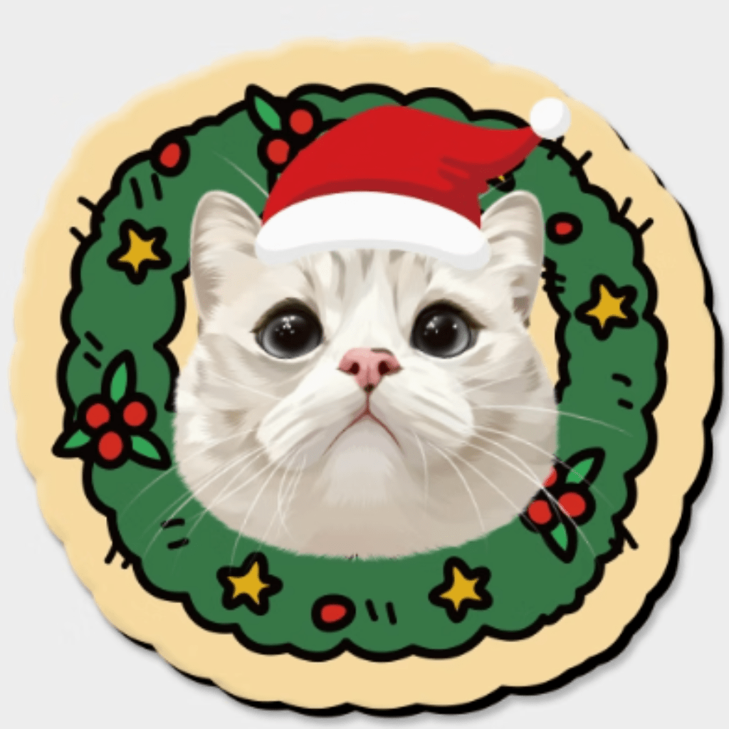 Customized pet illustration refrigerator magnets